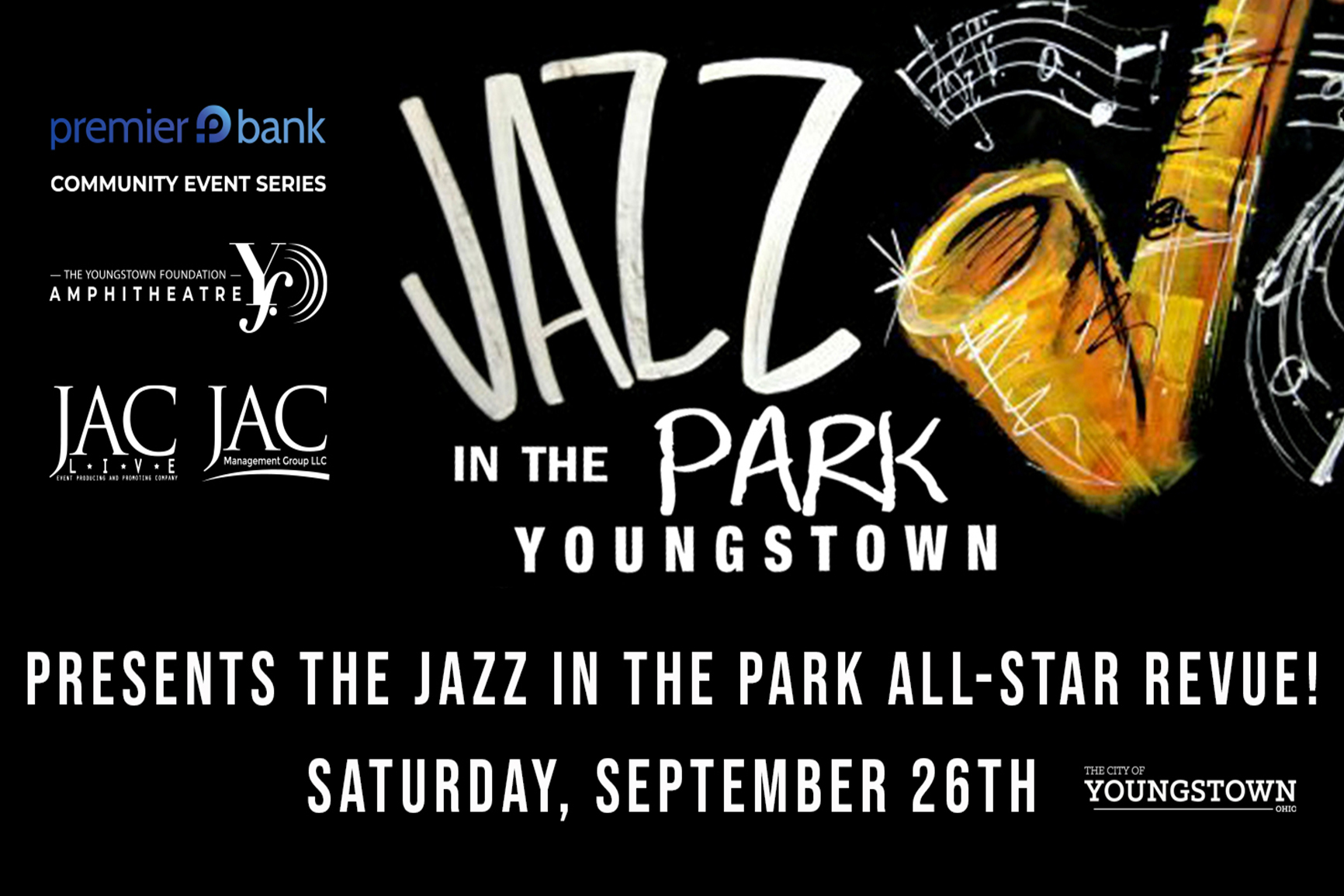 Jazz in the Park Youngstown AllStar Revue Youngstown Live