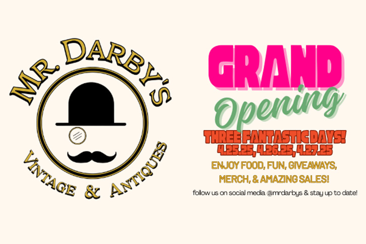 Mr. Darby's Grand Opening