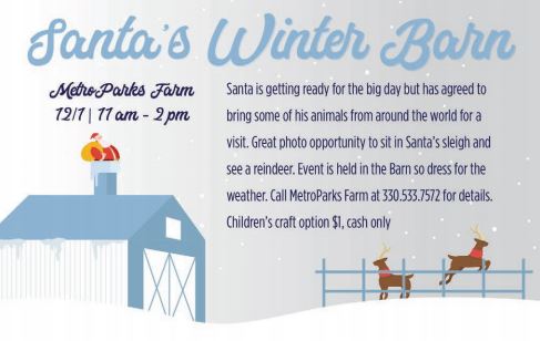 Santa's Winter Barn