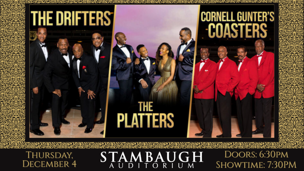 The Drifters The Platters Cornell Gunter's Coasters