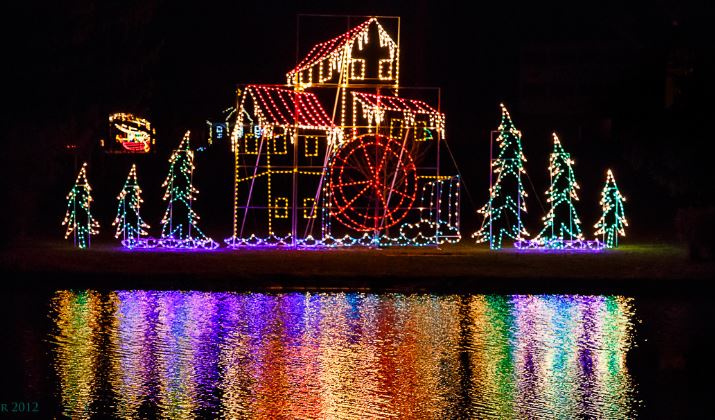 Joy of Christmas Light Display